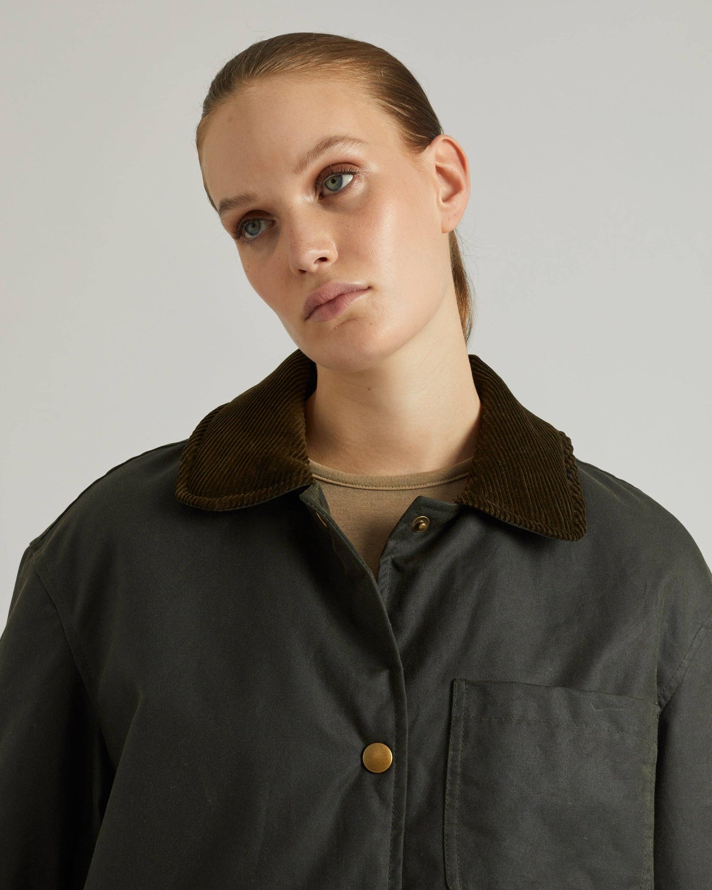 Billy Women's Padded Oversize Waxed Jacket